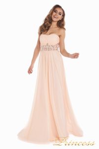 Вечернее платье 12016. Цвет розовый. Вид 1