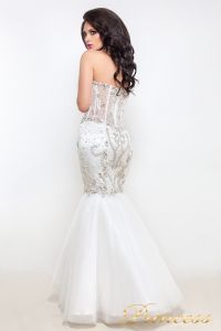 Свадебное платье 12021. Цвет белый. Вид 4