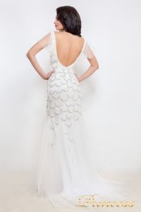 Свадебное платье 12029. Цвет белый. Вид 3