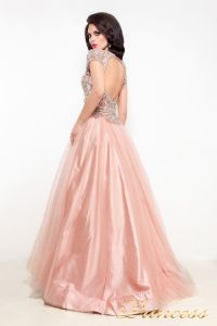 Вечернее платье 12040. Цвет розовый. Вид 3