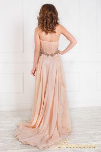 Вечернее платье 12018. Цвет розовый. Вид 2