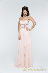 Вечернее платье 121135. Цвет розовый. Вид 2