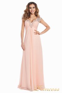  Вечернее платье №131587P. Цвет розовый. Вид 4