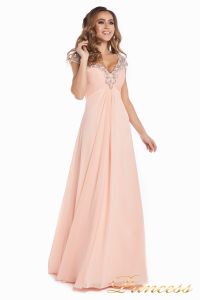  Вечернее платье №131587P. Цвет розовый. Вид 6