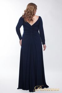 Вечернее платье 13218_navy. Цвет синий. Вид 3