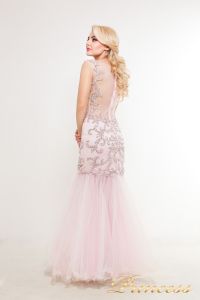 Вечернее платье 1373. Цвет розовый. Вид 2