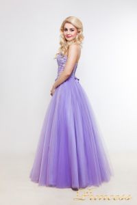 Вечернее платье 1391. Цвет фиолетовый. Вид 2