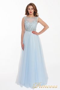 Вечернее платье 150190 blue. Цвет голубой. Вид 1