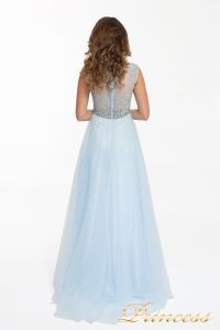 Вечернее платье 150190 blue. Цвет голубой. Вид 2