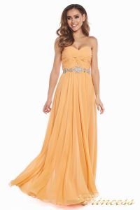 Вечернее платье 159764P. Цвет персиковый. Вид 1