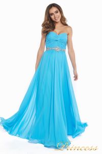Вечернее платье 159764 agua blue. Цвет голубой. Вид 2