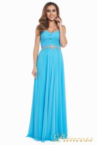 Вечернее платье 159764 agua blue. Цвет голубой. Вид 4