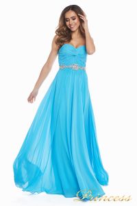 Вечернее платье 159764 agua blue. Цвет голубой. Вид 5