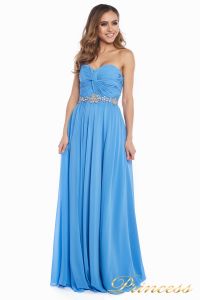 Вечернее платье 159764 blue. Цвет синий. Вид 3