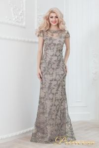 Вечернее платье 1628 grey. Цвет цветное . Вид 1