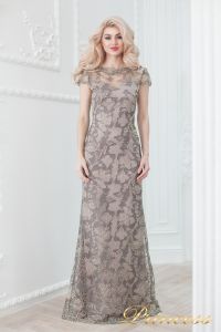 Вечернее платье 1628 grey. Цвет цветное . Вид 2