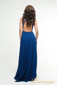 Вечернее платье 166N. Цвет синий. Вид 3