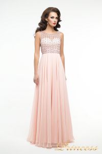 Вечернее платье 166P. Цвет розовый. Вид 3