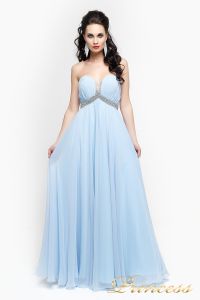 Вечернее платье 167. Цвет голубой. Вид 2