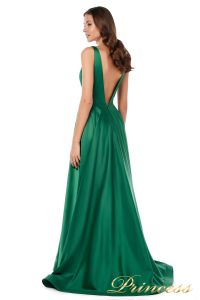 Вечернее платье 18074 green. Цвет зеленый. Вид 5