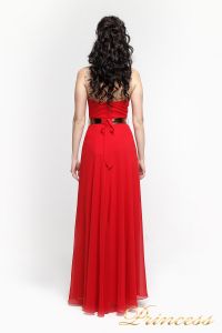 Вечернее платье 2088R. Цвет красный. Вид 3