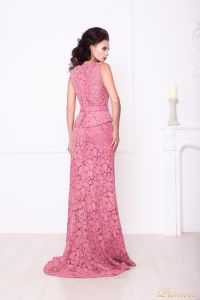 Вечернее платье 216015. Цвет розовый. Вид 2