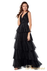 Вечернее платье 227604-black. Цвет чёрный. Вид 2