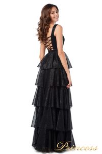 Вечернее платье 227604-black. Цвет чёрный. Вид 3