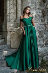 Вечернее платье 29231 G. Цвет зеленый. Вид 1