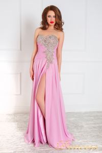 Вечернее платье 309. Цвет розовый. Вид 1