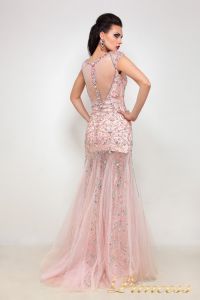 Вечернее платье 614047. Цвет розовый. Вид 3