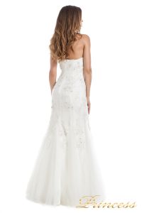 Свадебное платье 6010W. Цвет белый. Вид 5