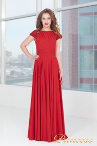 Вечернее платье 709_red_small. Цвет красный. Вид 5