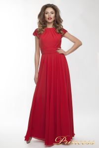 Вечернее платье 709_red_small. Цвет красный. Вид 1