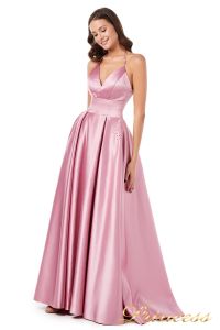 Вечернее платье 852597. Цвет розовый. Вид 1