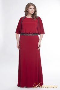 Вечернее платье 950_red. Цвет красный. Вид 1