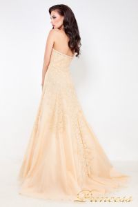 Свадебное платье 96116B. Цвет кремовый. Вид 3