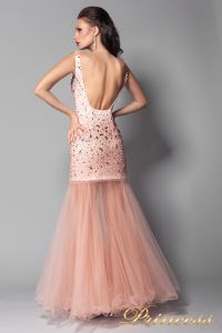 Вечернее платье 96139LP. Цвет розовый. Вид 2
