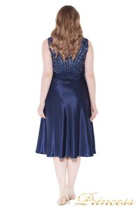 Вечернее платье 9810 blue . Цвет электрик . Вид 3