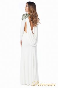 Вечернее платье 98498 white. Цвет пастельный. Вид 2
