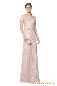 Вечернее платье ALX16372L. Цвет розовый. Вид 1