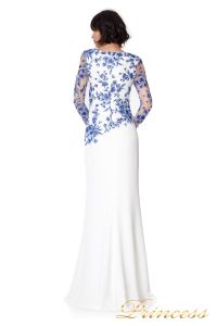 Вечернее платье ATH16206LXY white. Цвет цветочное. Вид 2
