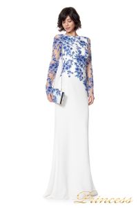 Вечернее платье ATH16206LXY white. Цвет цветочное. Вид 1