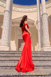 Вечернее платье NF-18113-red. Цвет красный. Вид 7