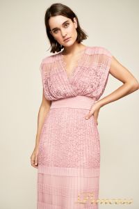 Вечернее платье BBT18367L rsqtz . Цвет розовый. Вид 4