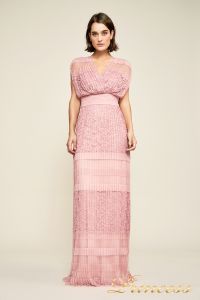 Вечернее платье BBT18367L rsqtz . Цвет розовый. Вид 2